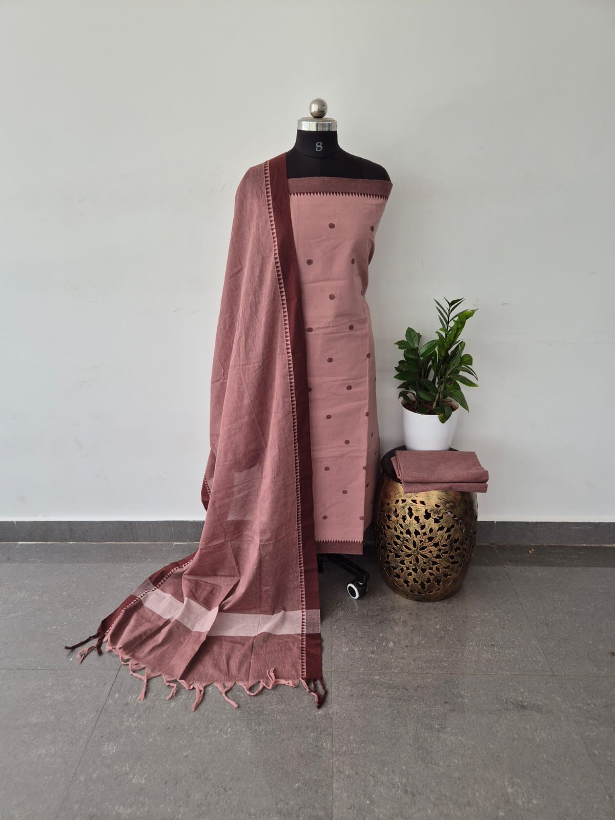 Pure handloom cotton set  - PC2