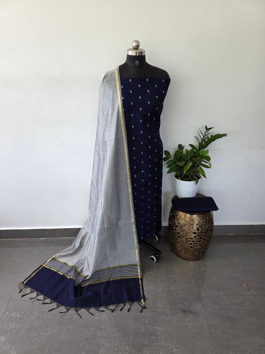 Soft silky set - blue