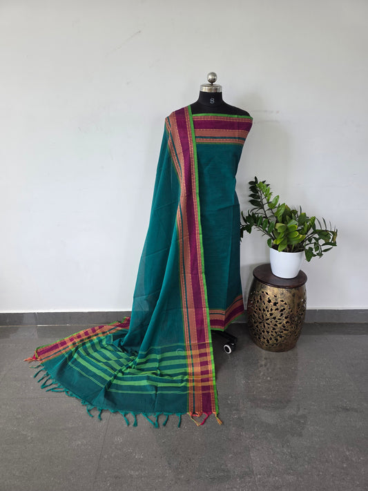 Premium Kanchi cotton set ( 2 pc set ) - KC2