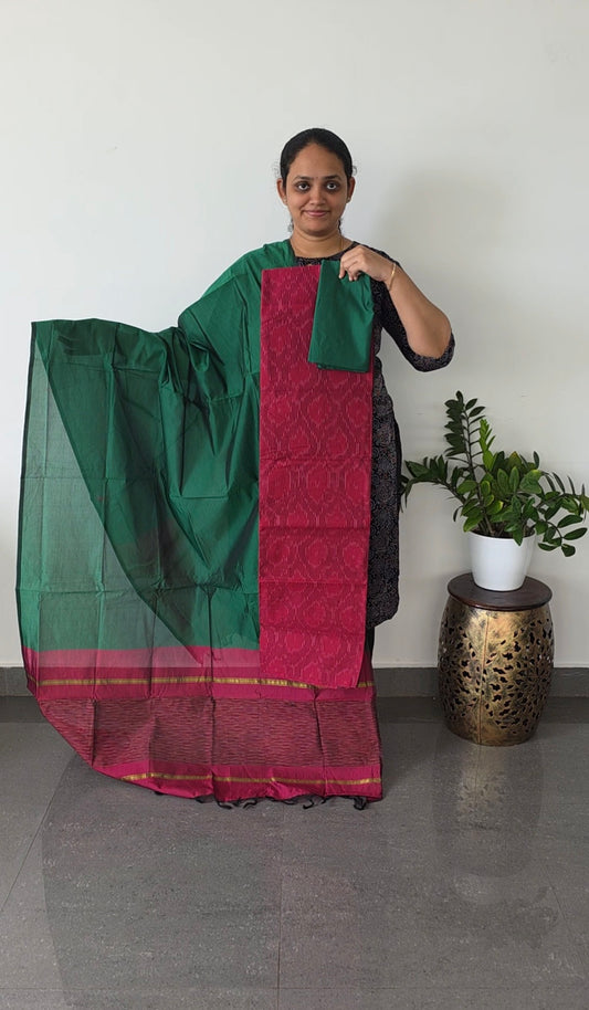Pochampally sico full ikkat set - SD99