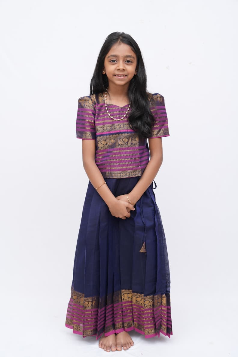 Chettinadu Cotton Pavadai Set - C1