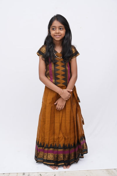Chettinadu Cotton Pavadai Set - C3