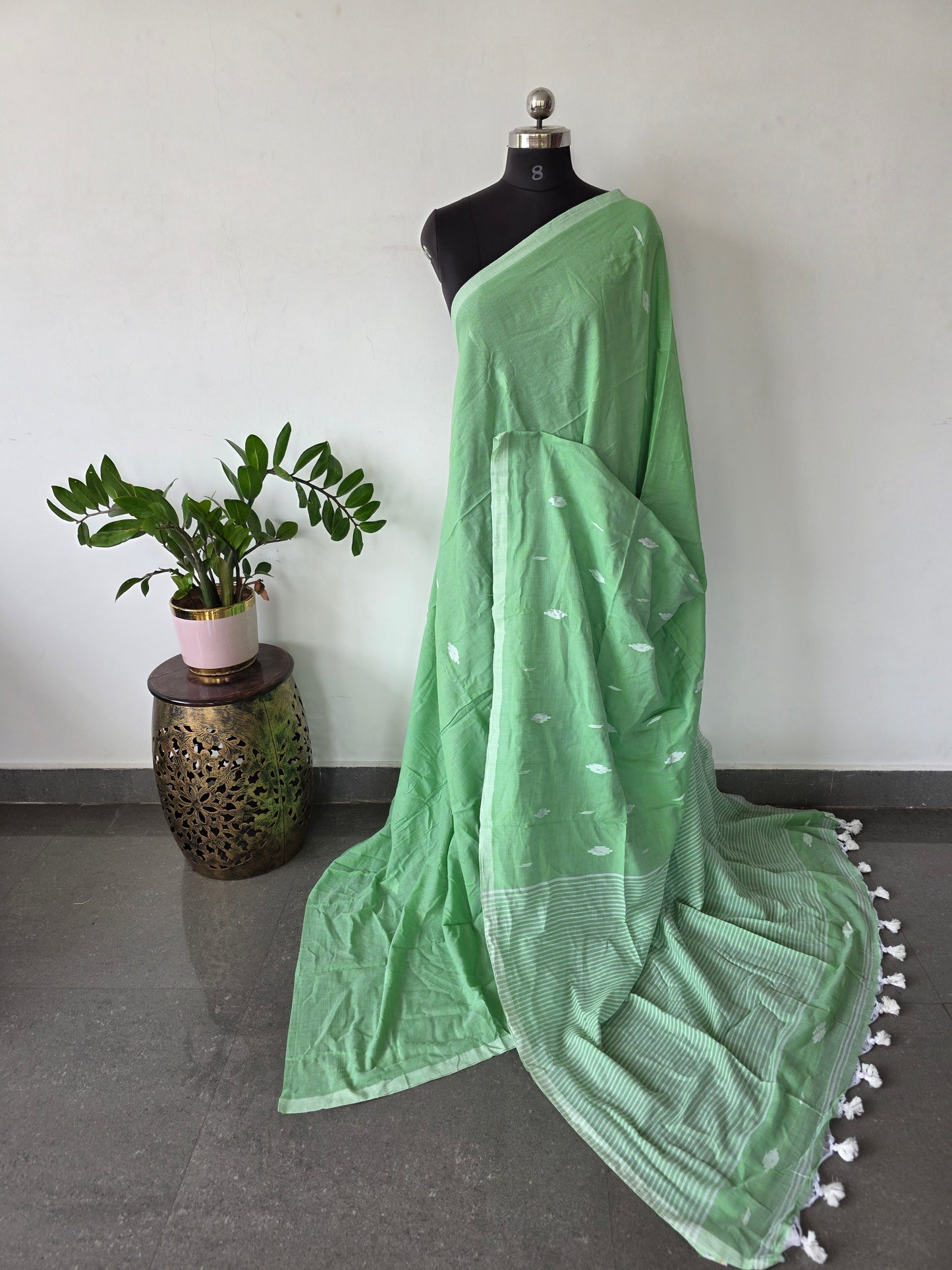 Malai cotton  West Bengal saree - BB543