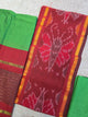 Pochampally sico set with ikkat damn -SD454
