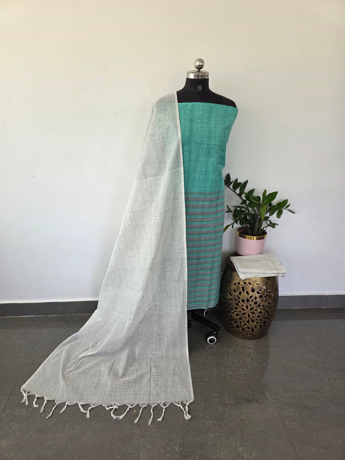 Pure handloom cotton set - HA22