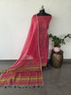 Semi muslin jamdhani salwar set - JMM475