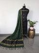 Semi Maheshwari silk set (black)-SM313