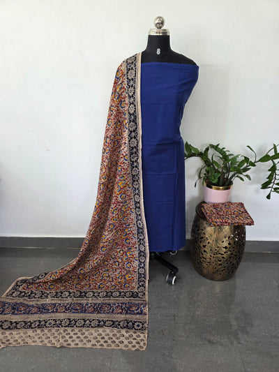 Handblock kalamkari cotton set -AK441
