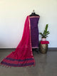 Mangalagiri cotton set with zari border - MAA68