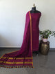 Premium handloom linen  jamdhani set - JMM506