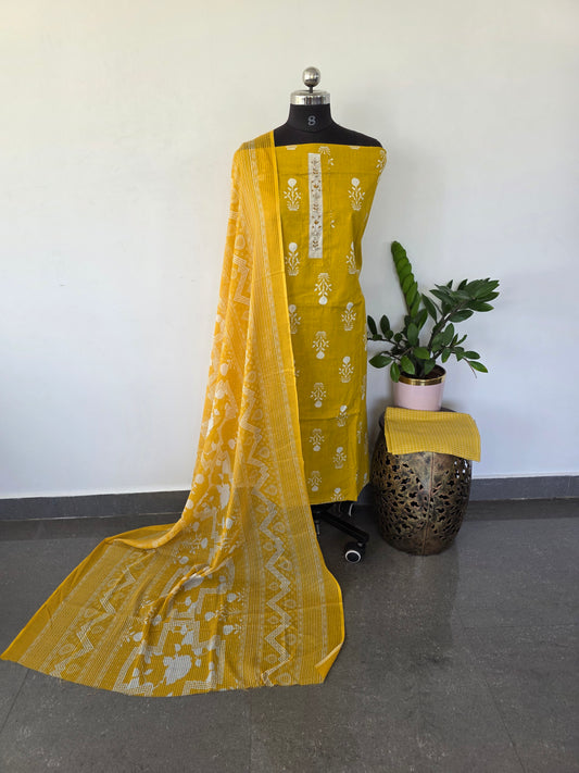 Regular/office wear pure cotton set - RWW26