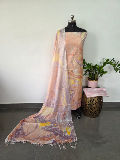 Bhagalpuri Marbal print salwar set - BA352
