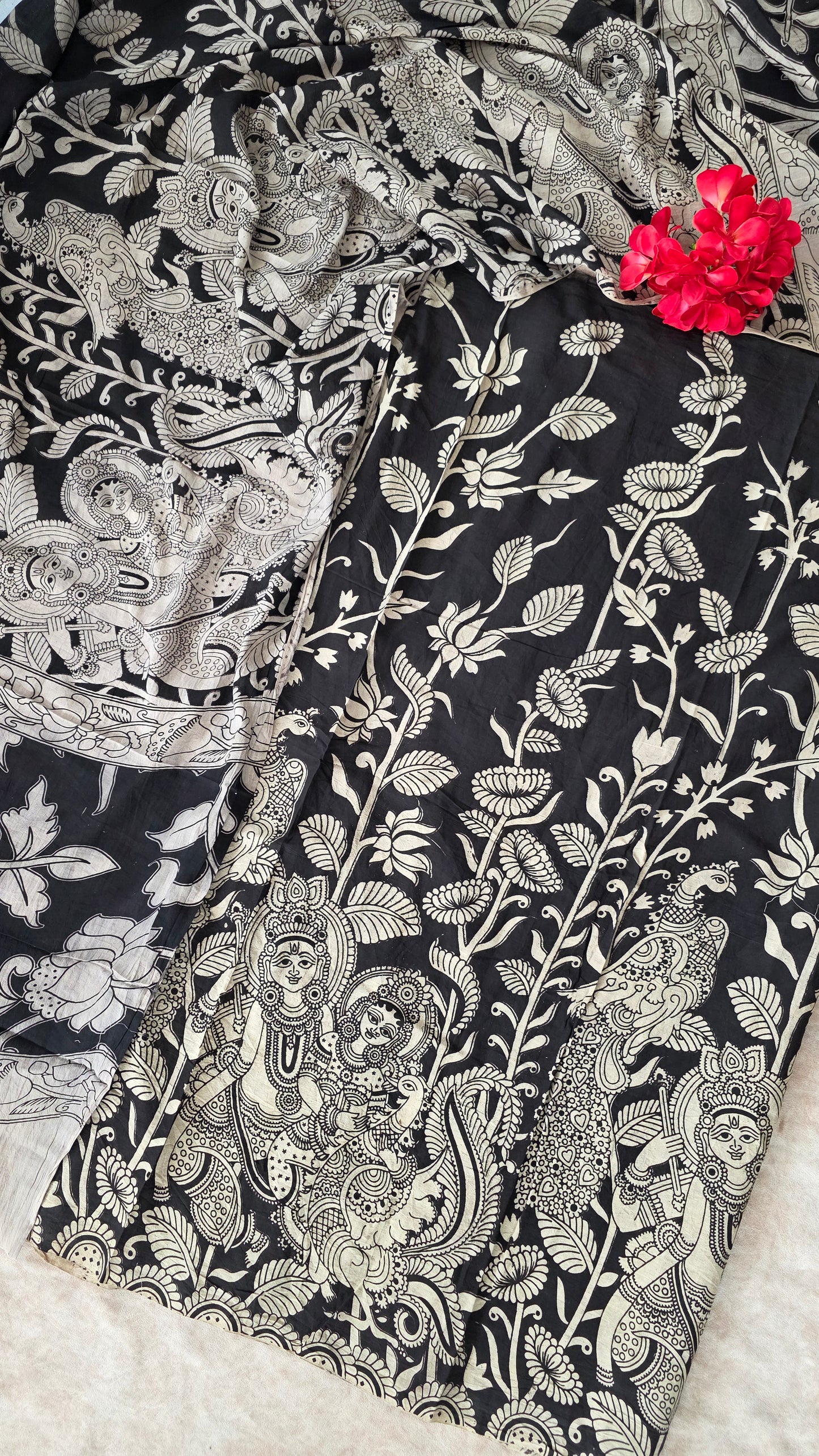 Pure kalamkari cotton salwar ( 2 pc set ) - AK123