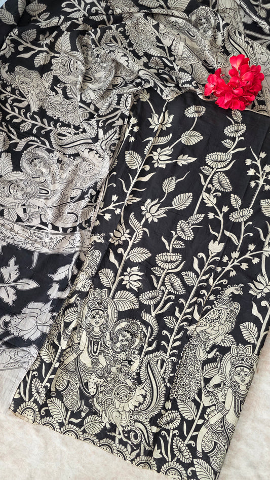 Pure kalamkari cotton salwar ( 2 pc set ) - AK123