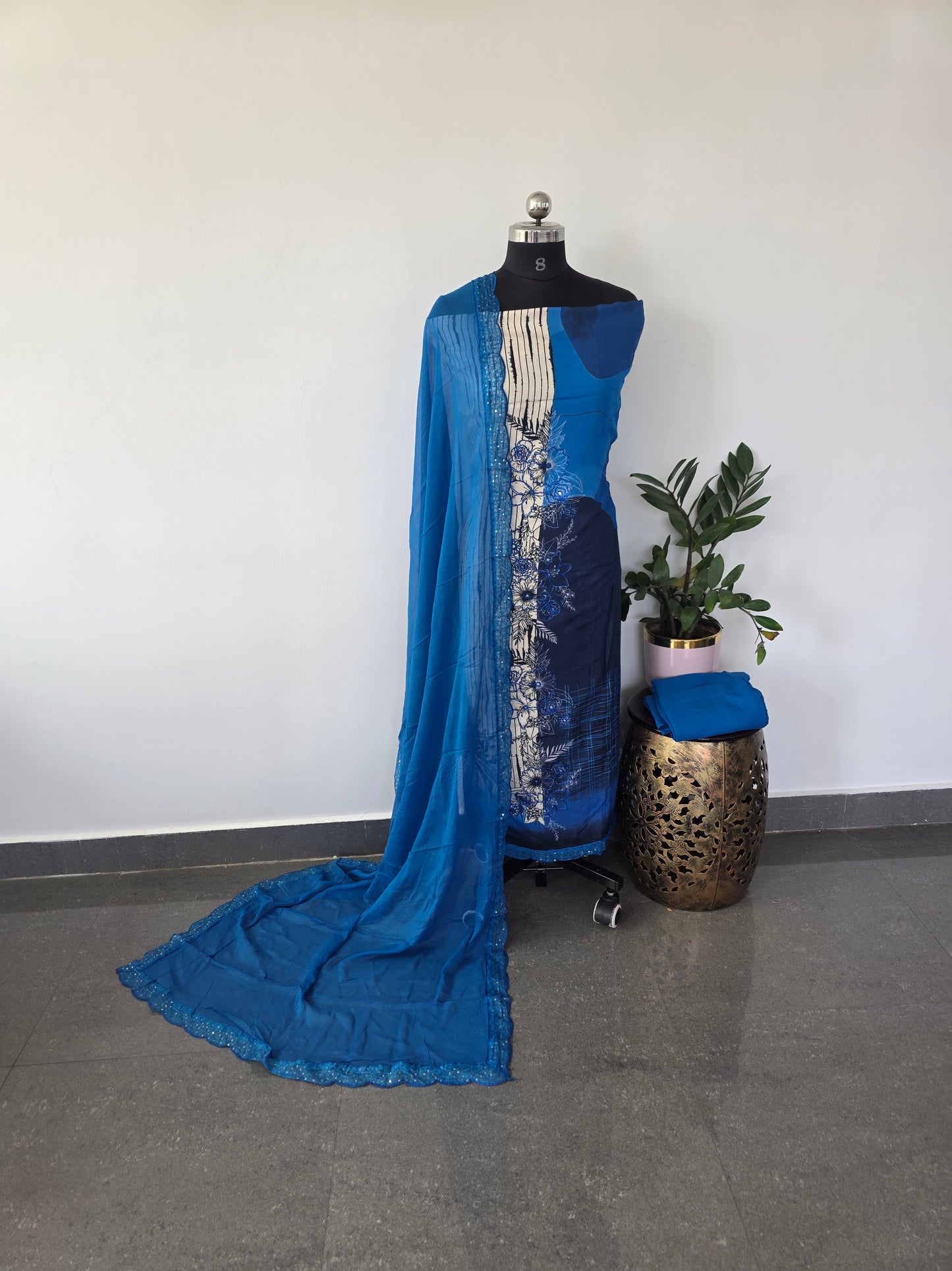 Viscose muslin silk set - VM10