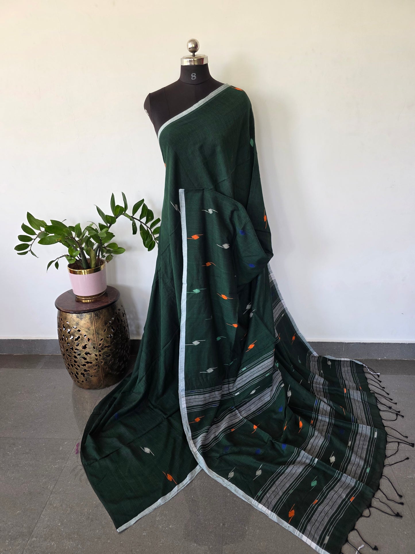 Malai cotton  West Bengal saree - BB623