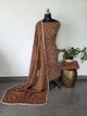 Handcrafted bandhani cotton set  -B159