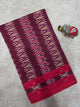 Mercerised warp ikkat saree - WW282