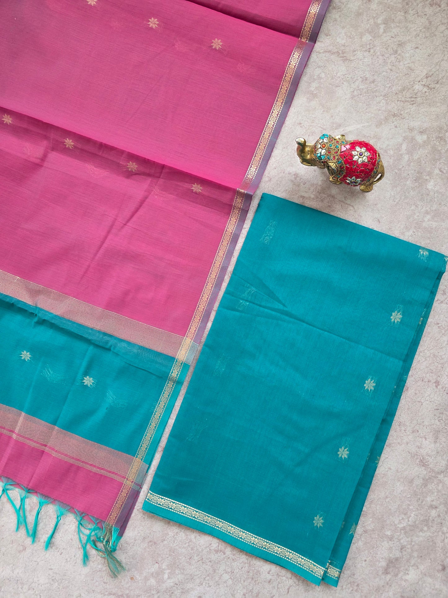 Semi Maheshwari silk salwar set - SM83