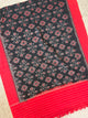 Handloom mercerised weft ikkat dupatta - KK143