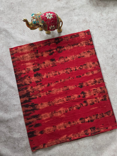 Tie & dye marbele print Batik Nighty fabric ( approxi 3 mtrs ) - NF25