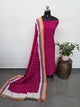 Bhujodi bandhani handloom soft cotton suit-  HZ305