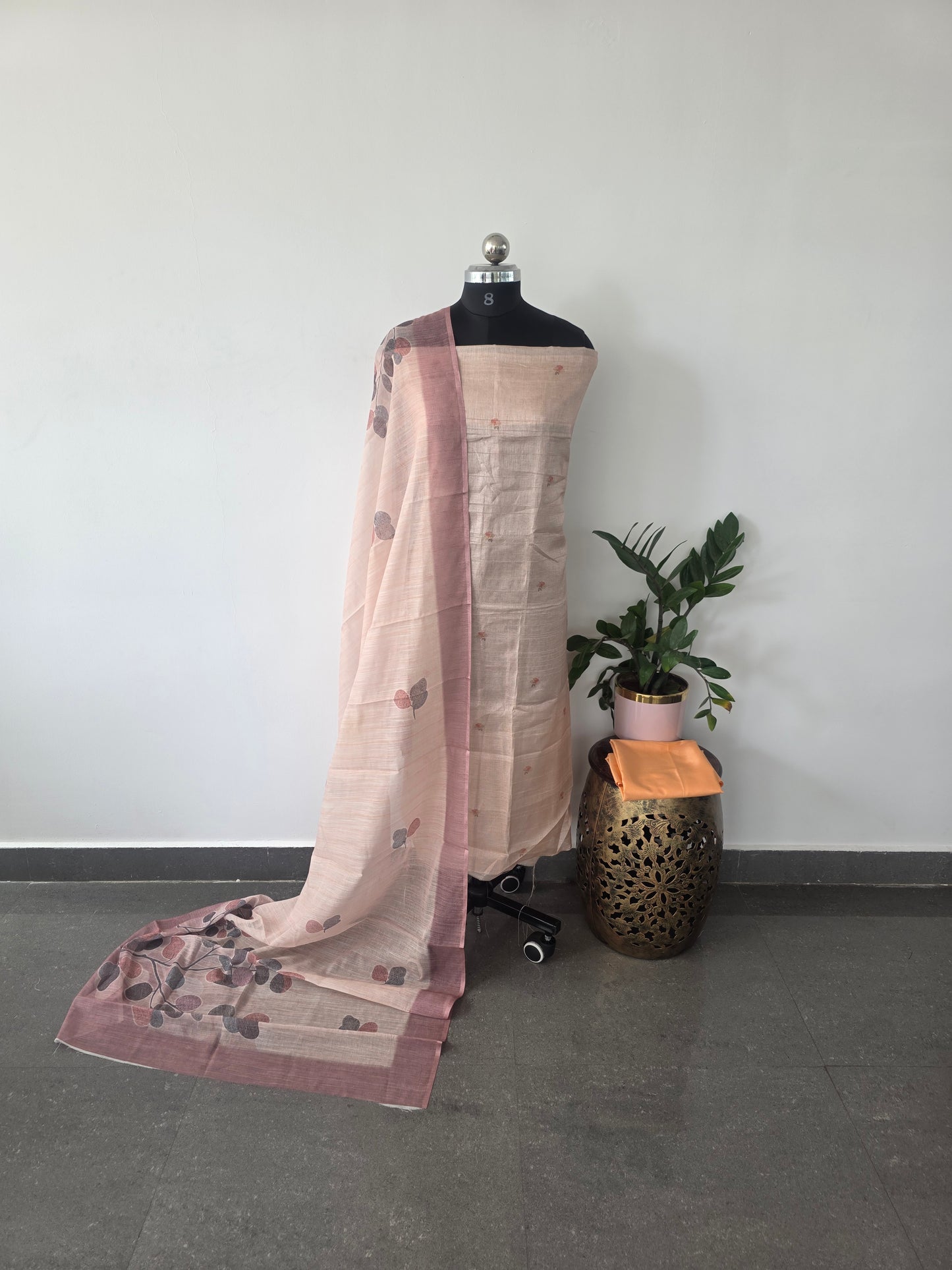 Fancy tussar silk set - 52