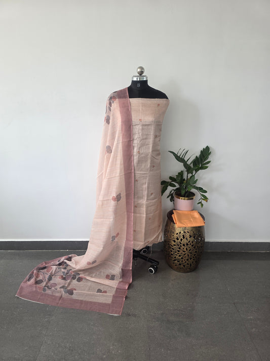 Fancy tussar silk set - 52