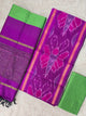 Pochampally sico set with ikkat damn -Sz304