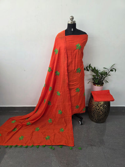 Embroidery Khadi cotton salwar -JMM505