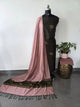 Borderless soft silk salwar set(Black) -GS100