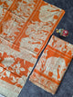 Pure Kalamkari Cotton Salwar Set (2.5 Metres) - Ak368