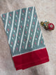 Handloom ikkat soft cotton saree - WW232