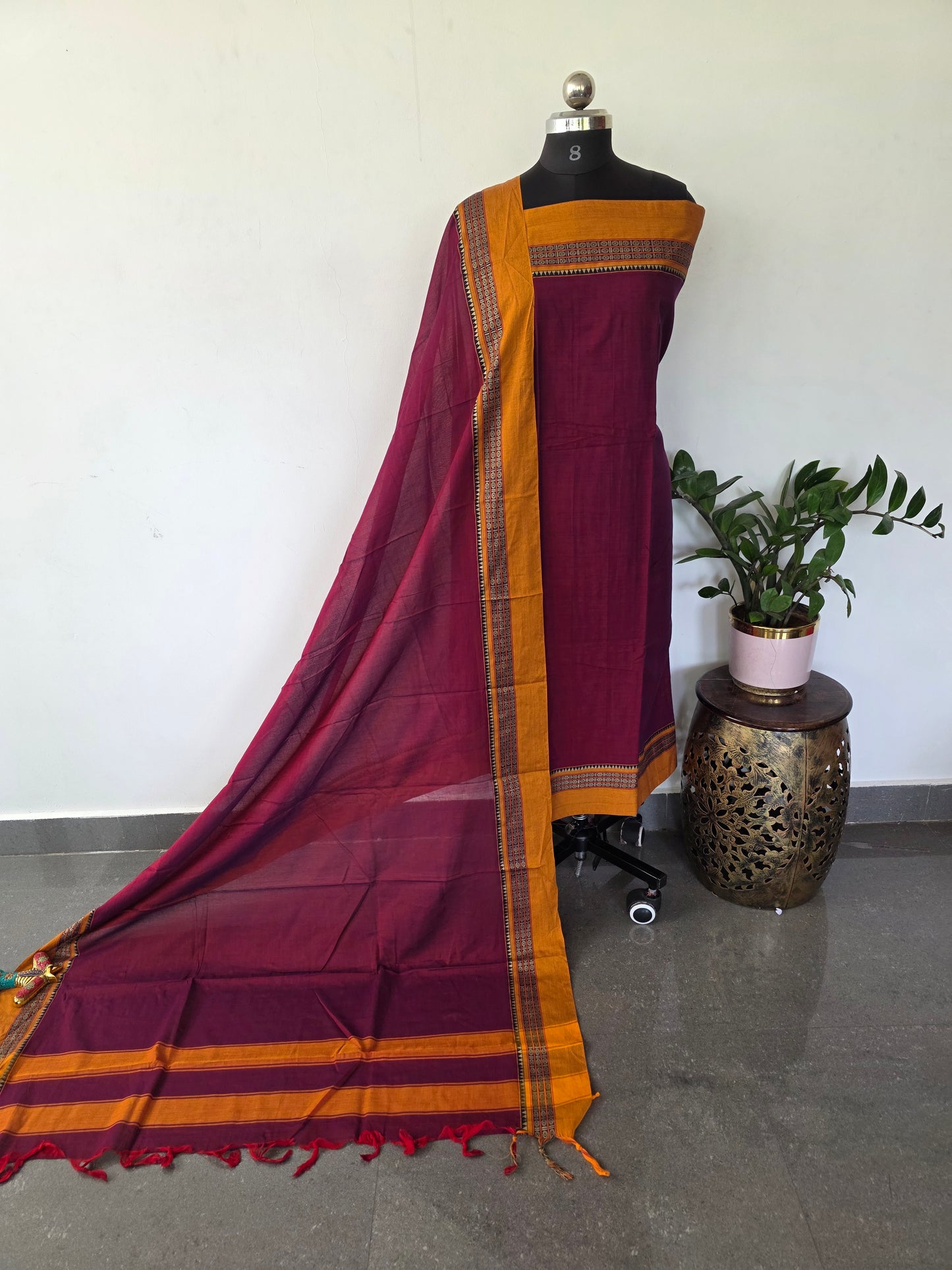 Mercerised narayanapet salwar set (4.5 meters) - NA585