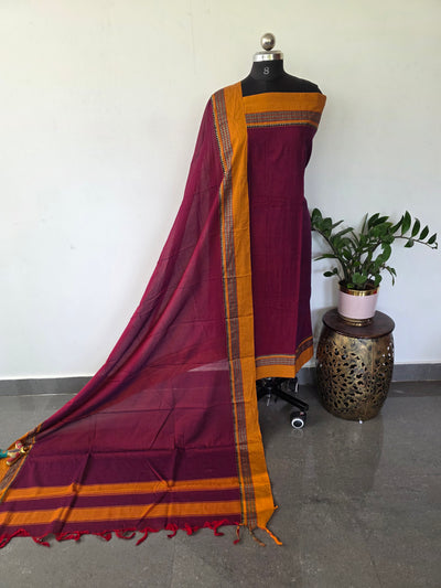 Mercerised narayanapet salwar set (4.5 meters) - NA585