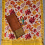 Handloom mangalagiri silk top with pure mangalagiri digital silk shawl - ML37