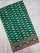 Mercerised warp ikkat saree - WW210