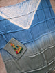 Handcrafted shibori Modal satin silk set - SM5