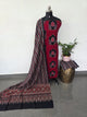 Handcrafted hakoba ajrakh cotton set -HZ334