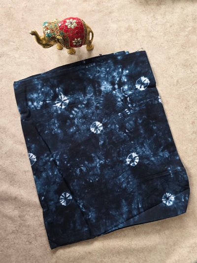 Tie & dye marbele print Batik Nighty fabric ( approxi 3 mtrs ) - NF29