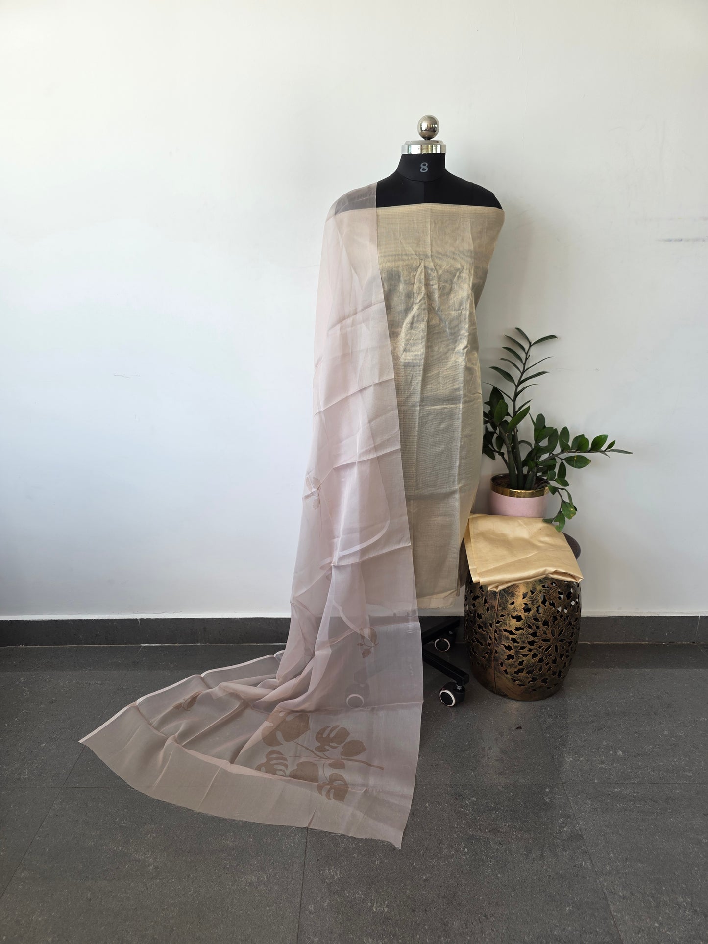 Fancy tissue silk set - 2