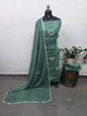 Handcrafted bandhani cotton set  -B206