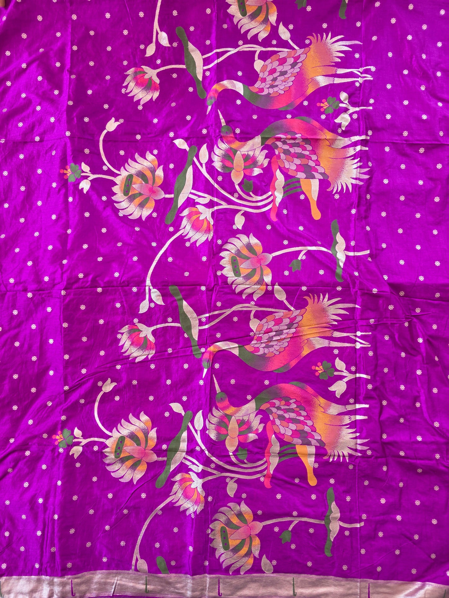 Paithani dola silk duppatta - V25