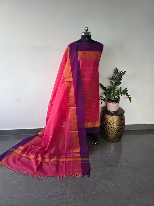 Premium chettinadu  cotton set - DU34