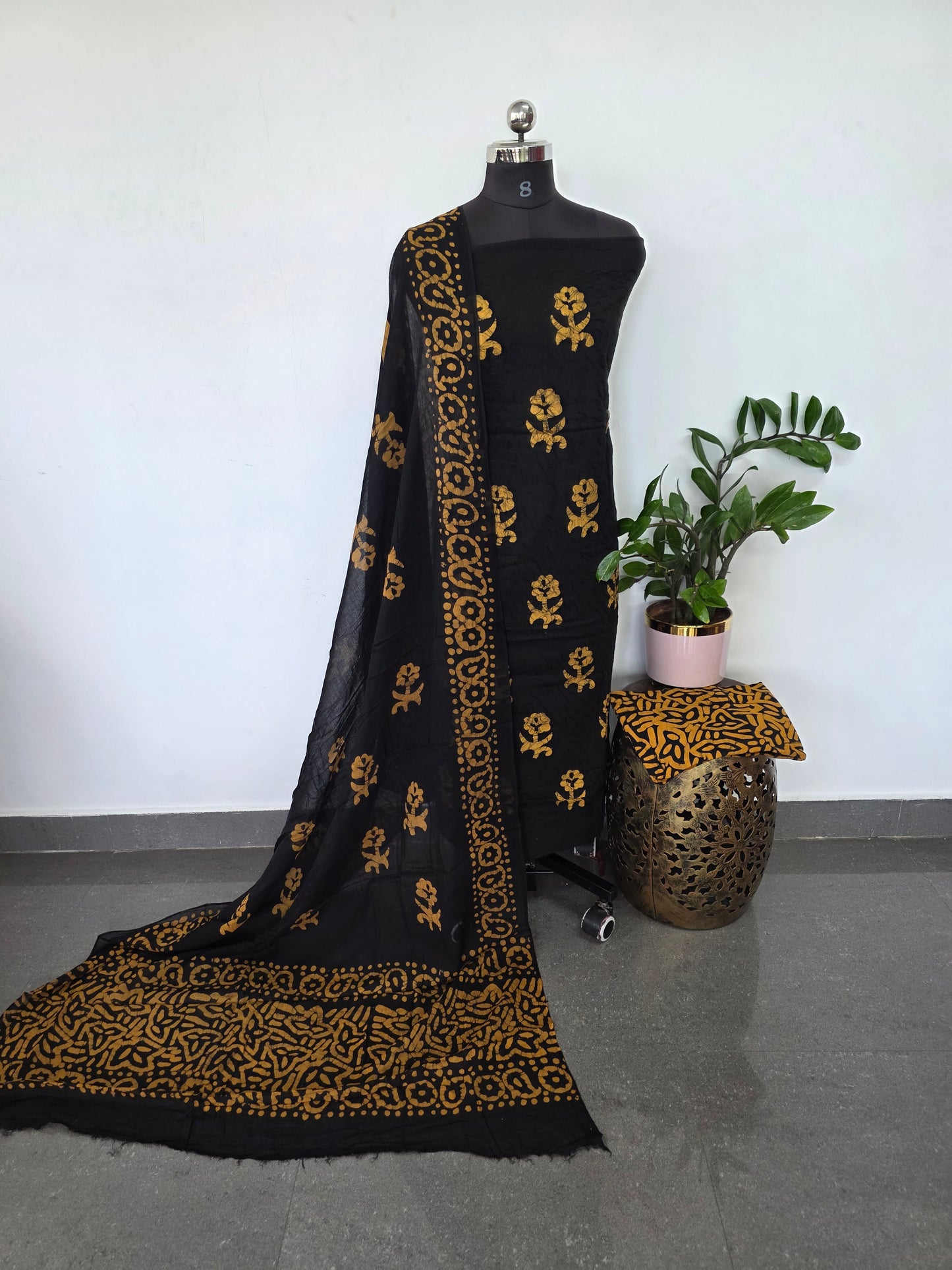 Embroidery batik cotton set - BA385