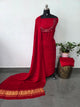 *Preorder 20-25 days*- Kutch mirror work Modal silk set-B133