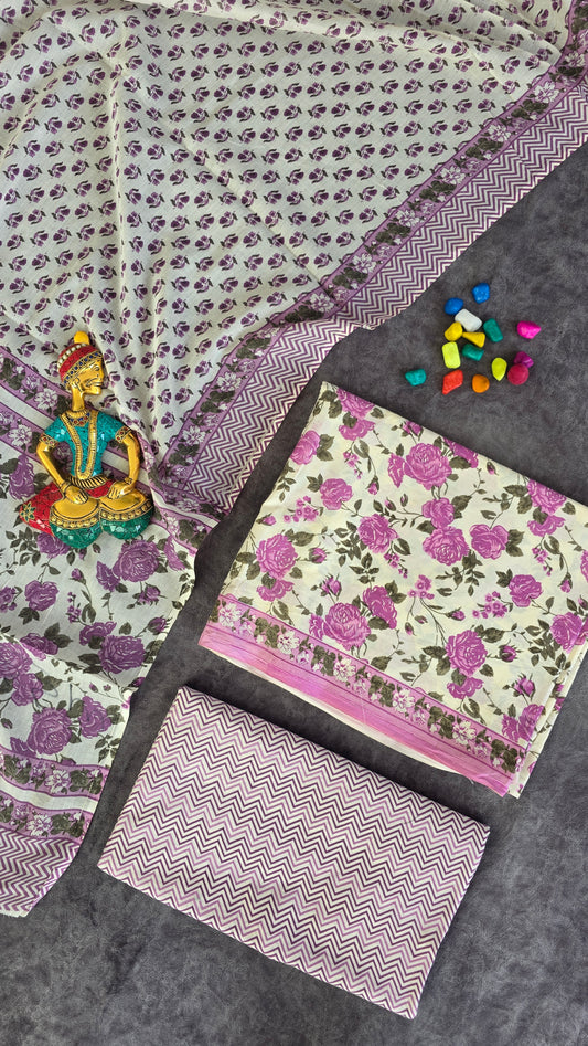 Jaipuri pure cotton set - JL73