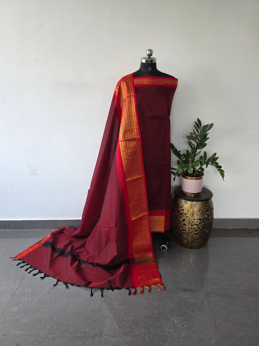 Premium chettinadu cotton set - DU42