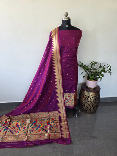 Paithani soft silk set -JM30