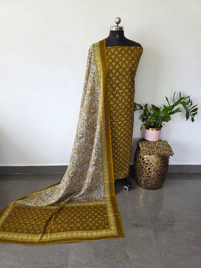 Jaipuri pure cotton salwar set - JA861